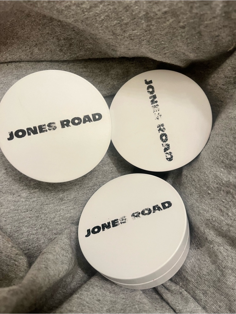 Lot of 3 jones road miracle balm - flushed, dusty rose and tawny